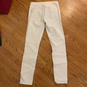 PAIGE denim white Skyline Skinny jeans size 27